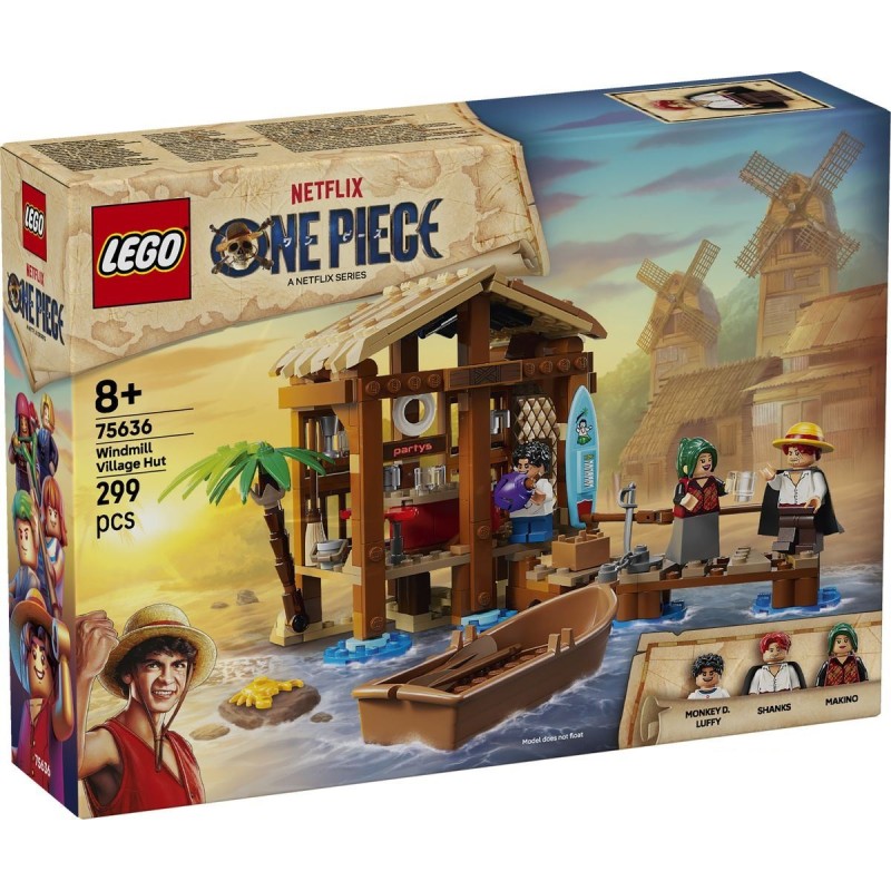 Lego One Piece - La Capanna del Villaggio Foosha image 0