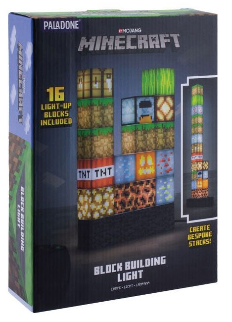 Paladone Lampada Minecraft - Block Building image 0