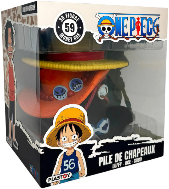 Plastoy Salvadanaio One Piece - Stack of Hats image 0