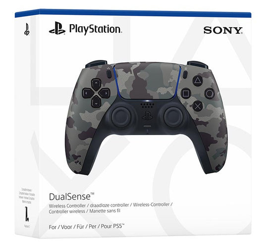 SONY Controller Dual Sense PS5 - Grey Camo image 0