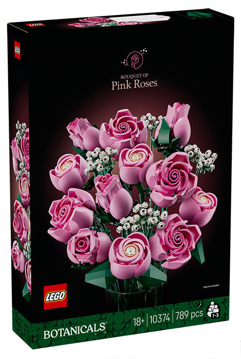 Lego Botanical - Bouquet di Rose Rosa image 0
