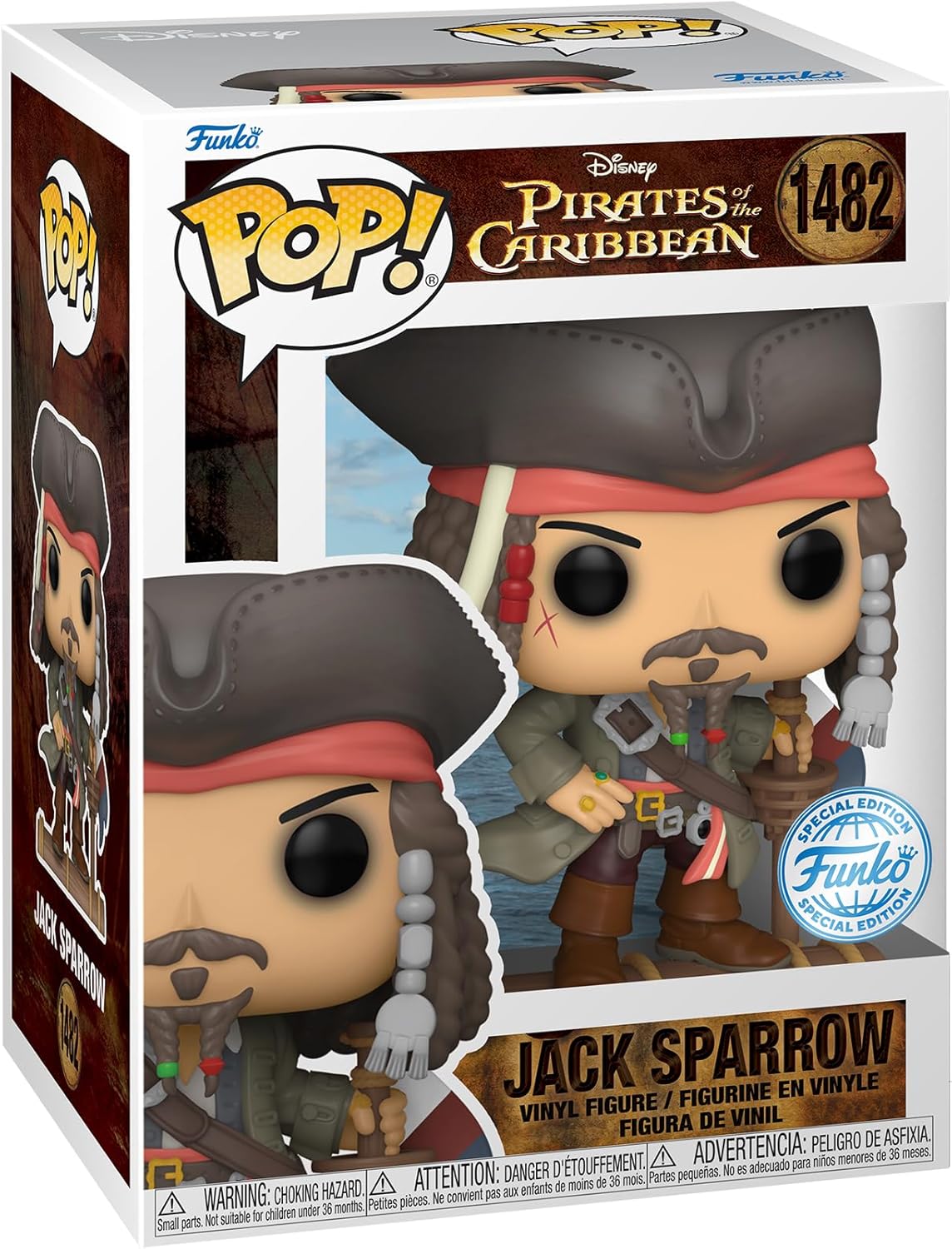 Pirates Of The Caribbean 1482 - Captain Jack Sparrow image 0