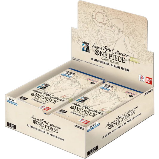 One Piece Card Game - Box Eb-02 Anime 25th Collection image 0