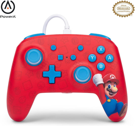 PowerA Controller cablato avanzato per Nintendo - Super Mario image 0