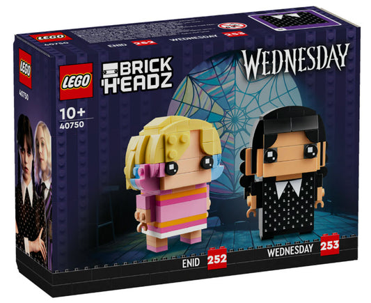 Lego Brick Headz - Wednesday - Wednesday & Enid image 0