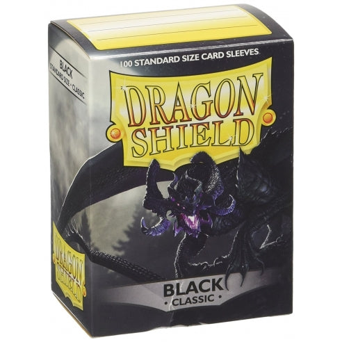 Dragon Shield – Bustine Standard Classic 100 (Black) image 1