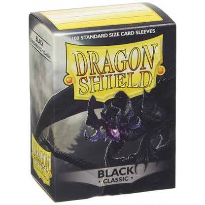 Dragon Shield – Bustine Standard Classic 100 (Black) image 1