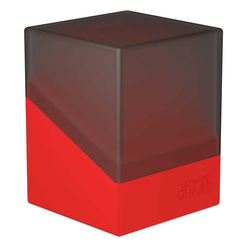 Ultimate Guard Boulder Deck Case 100+ SYNERGY Black/Red image 0