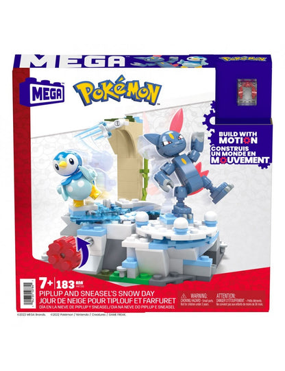 Mega Construx - set Piplup e Sneasel divertimento sulla neve image 2