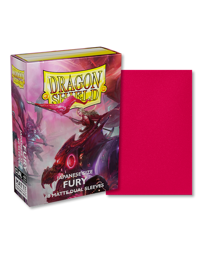 Dragon Shield – Bustine Japanese Size 60 Matte Dual Sleeves (Lightning) image 1