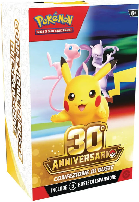 Pokemon - 30° Anniversario - Bundle da 6 image 0