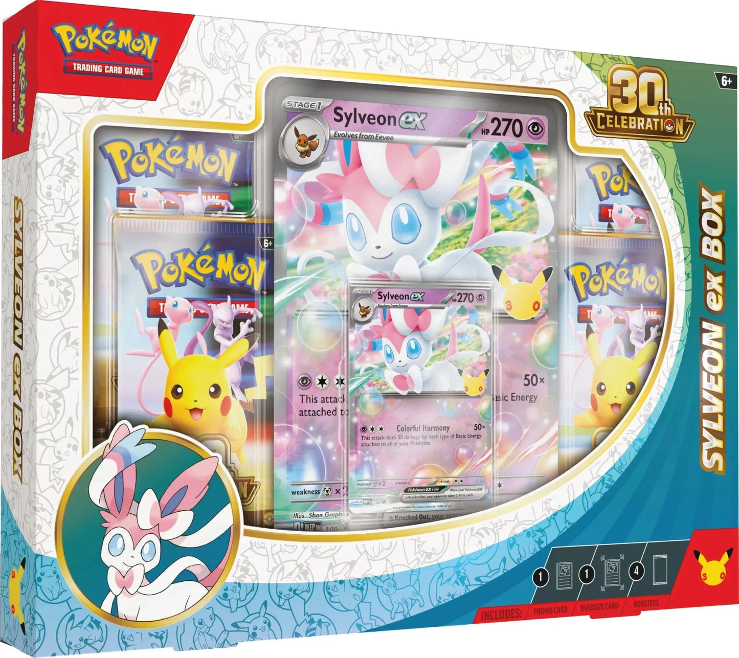 Pokemon - 30° Anniversario - Collezione Sylveon Ex image 0