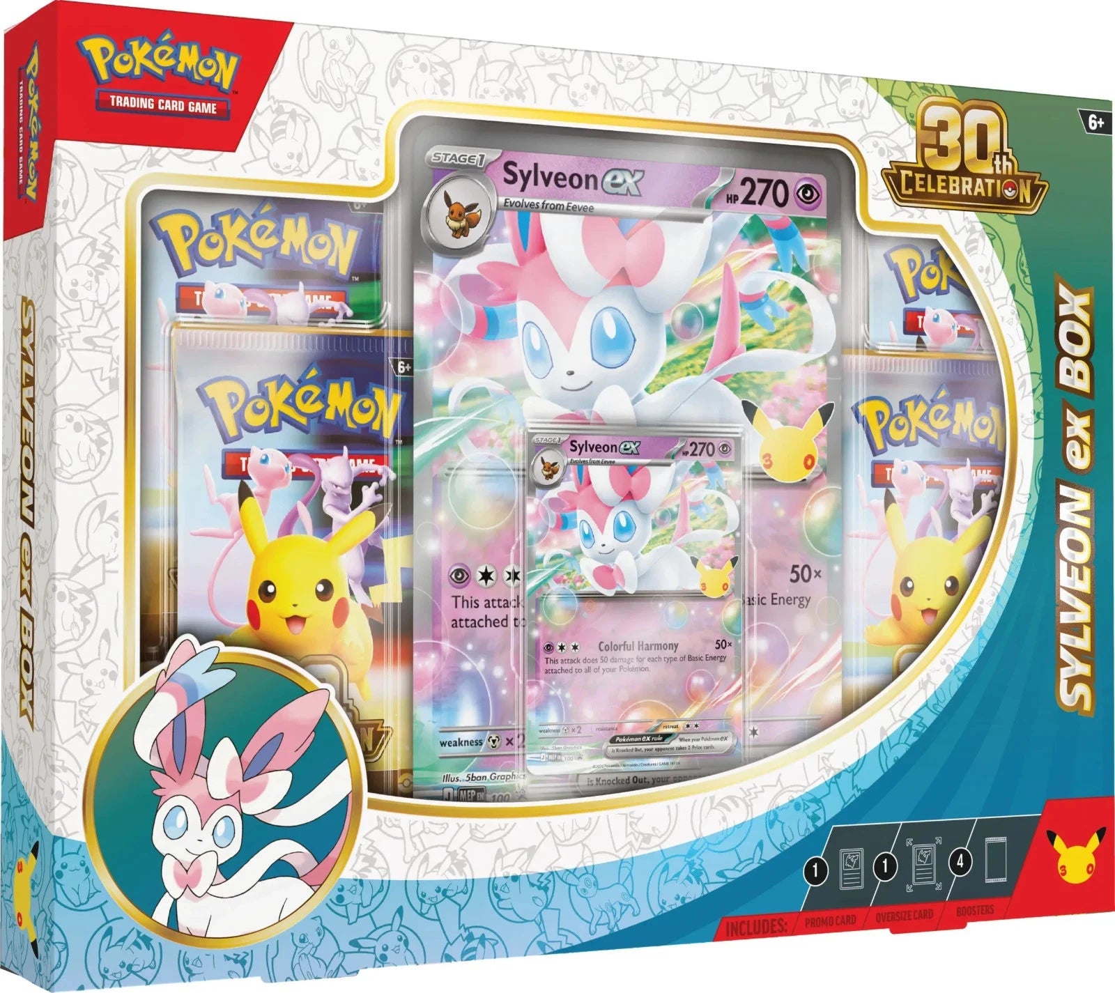 Pokemon - 30° Anniversario - Collezione Sylveon Ex image 0