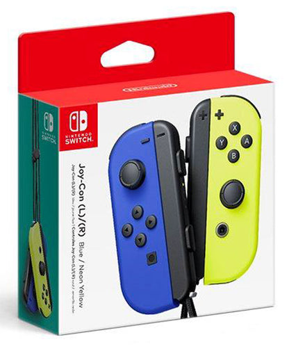 NINTENDO Set 2 Joy-Con Blu-Giallo Neon image 1
