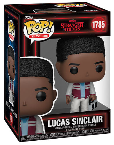 Stranger Things 1785 - S5 Lucas Sinclair w/Boombox image 0