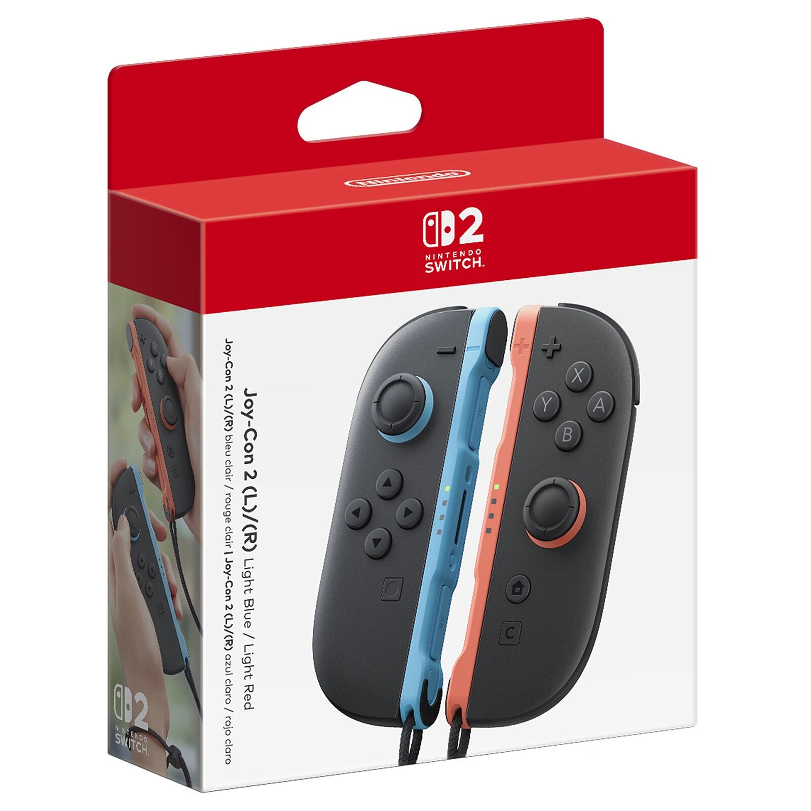 Nintendo Switch 2 Joy-Con 2 Sinistra e Destra Blu/Rosso image 0