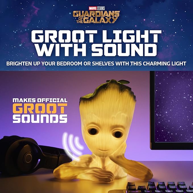 Paladone Lampada Marvel Guardiani Della Galassia - Baby Groot image 1