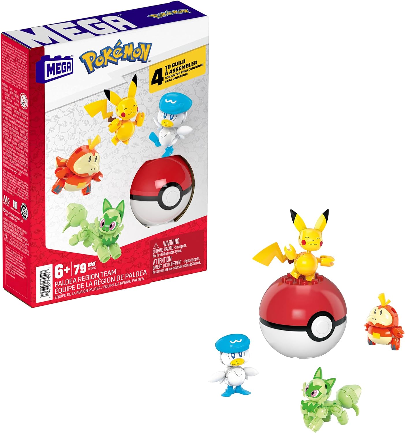 Mega Construx - Pokèmon - Paldea Region Team Set image 0
