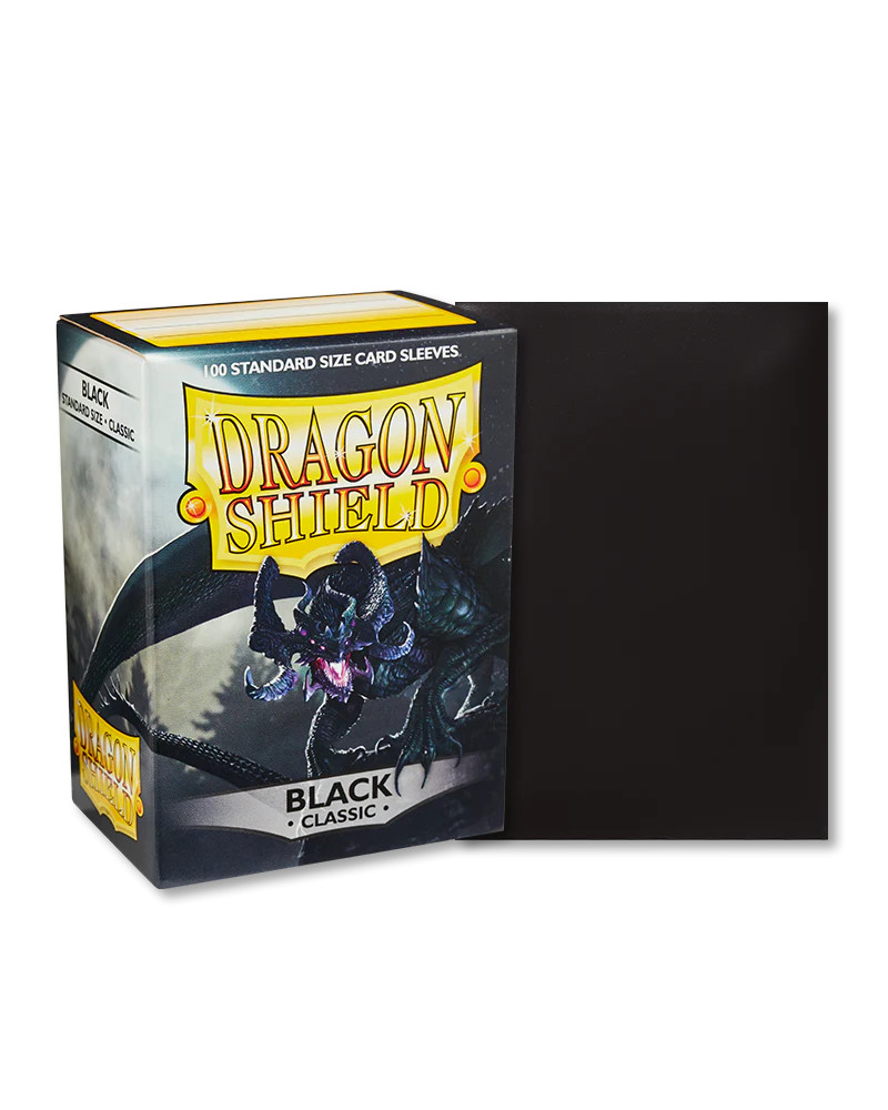 Dragon Shield – Bustine Standard Classic 100 (Black) image 0