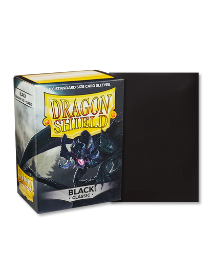 Dragon Shield – Bustine Standard Classic 100 (Black) image 0