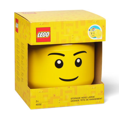 Lego - Testa con volto maschile - L