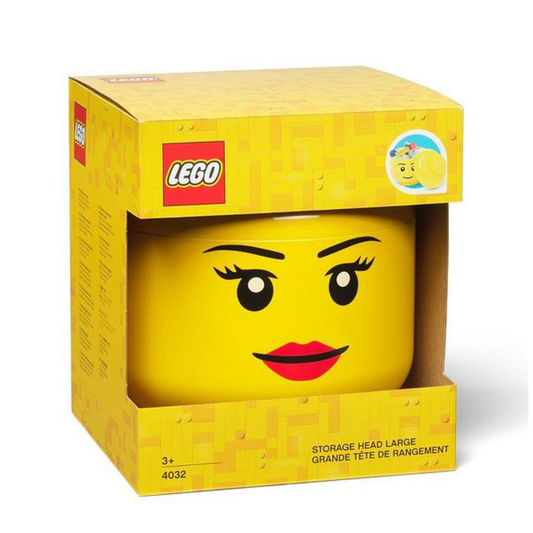 Lego - Testa con volto femminile - L