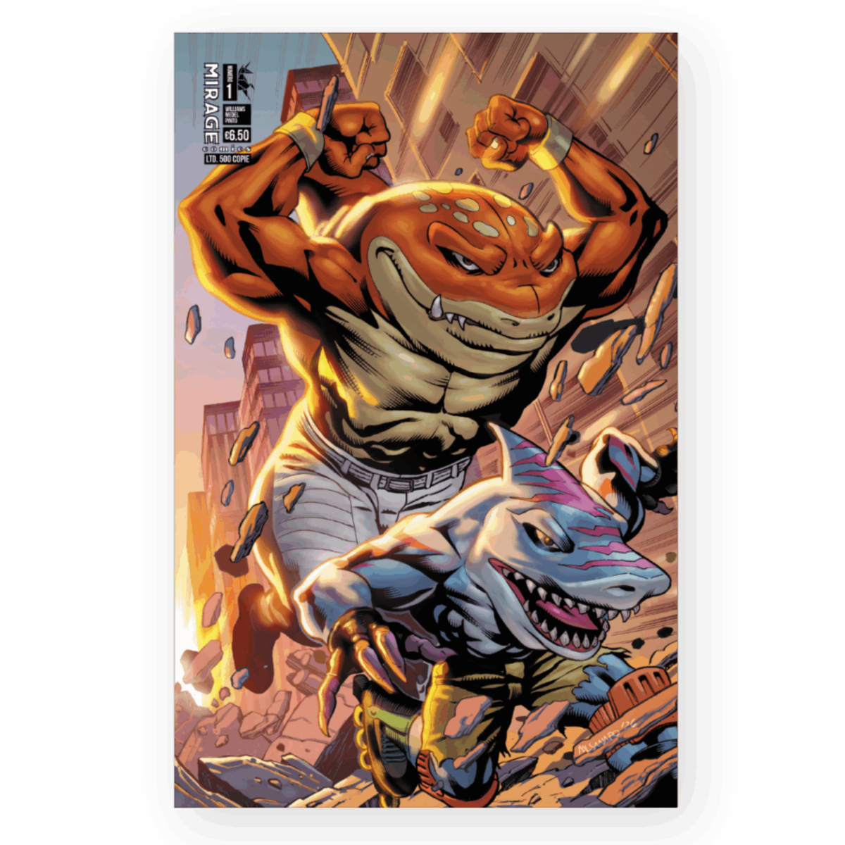 Street sharks - Vol. 01 - Spillato (Cover B)