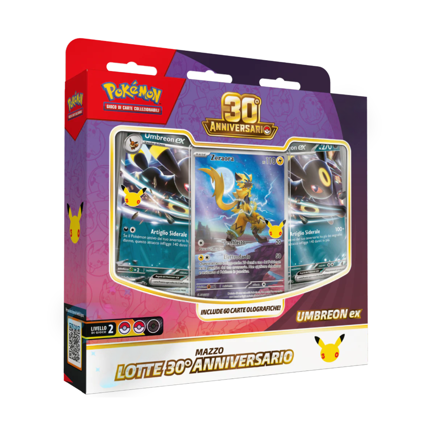 Pokemon - 30° Anniversario - Mazzo Lotte Umbreon-ex
