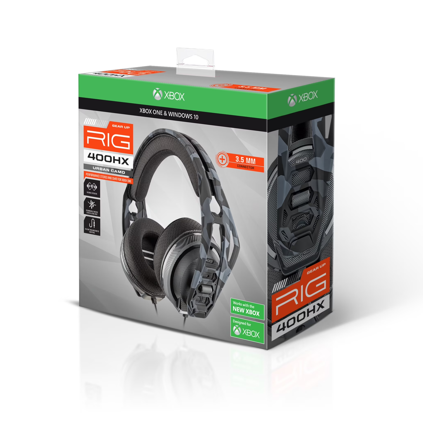 Plantronics Cuffie 400HX XBOX - Grey Camo