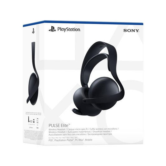 SONY Cuffie Pulse 3D Elite Wireless + Microfono - Black