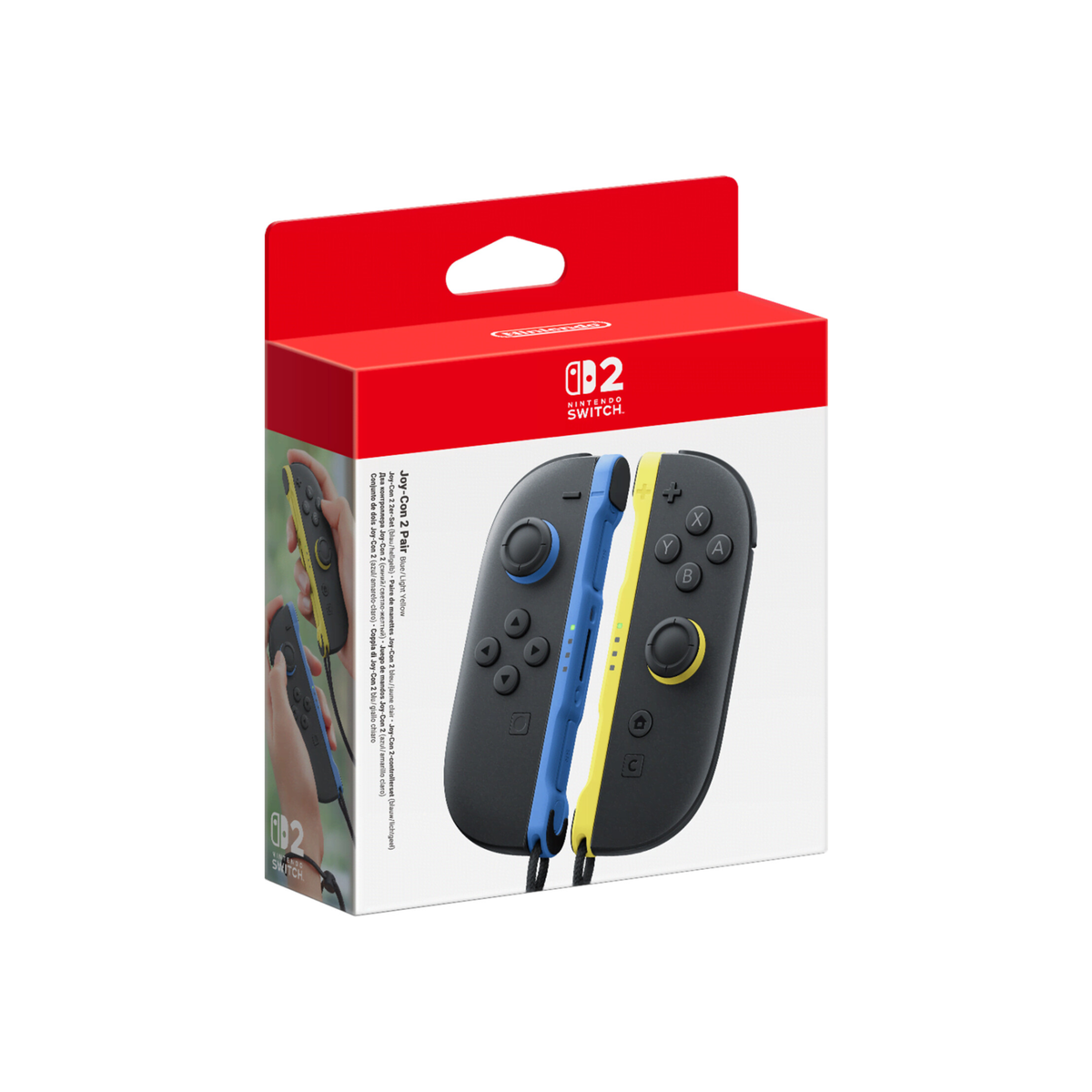 Nintendo Switch 2 Joy-Con 2 Sinistra e Destra Blu/Giallo