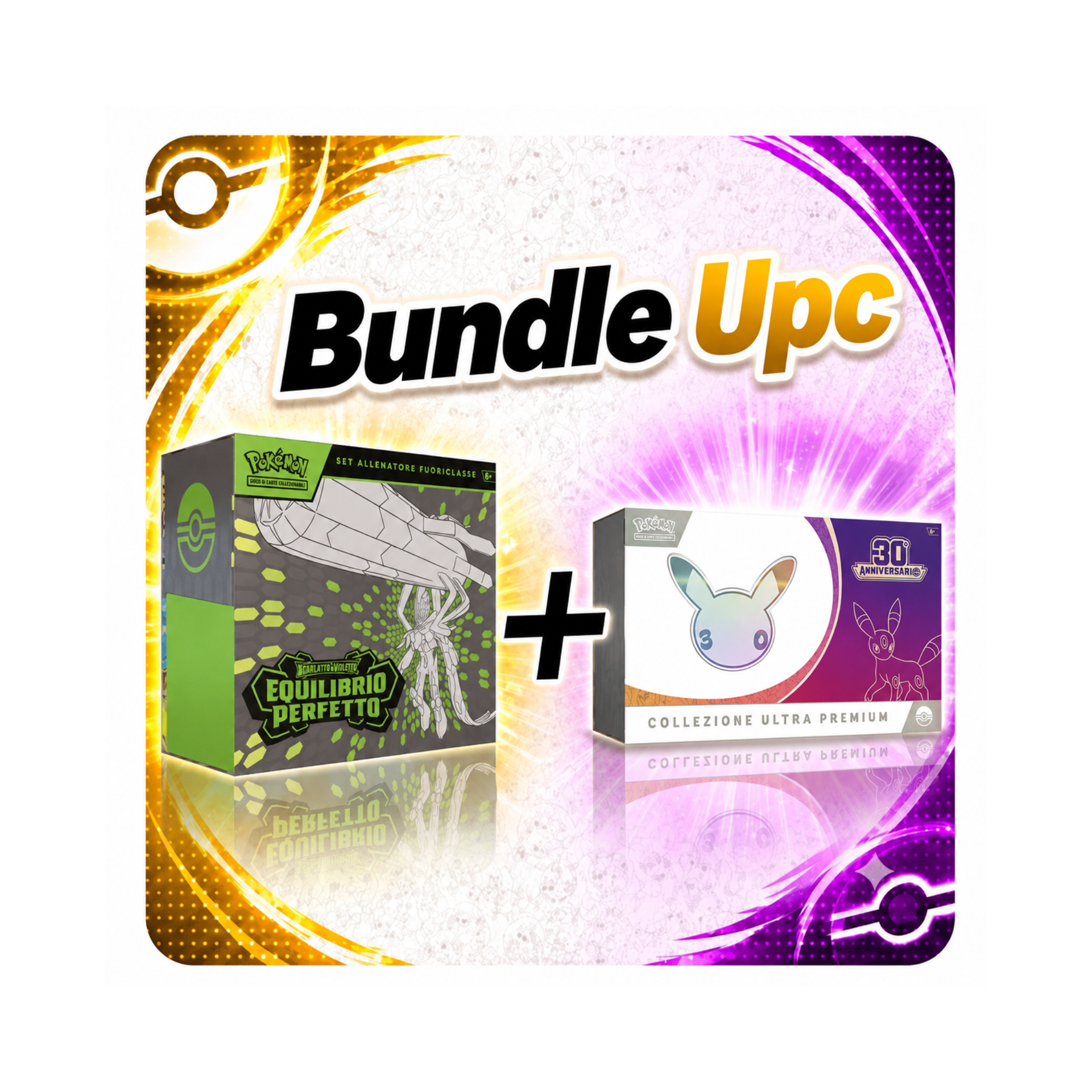 Bundle UPC - UPC Umbreon 30° anniversario + ETB Equilibrio Perfetto