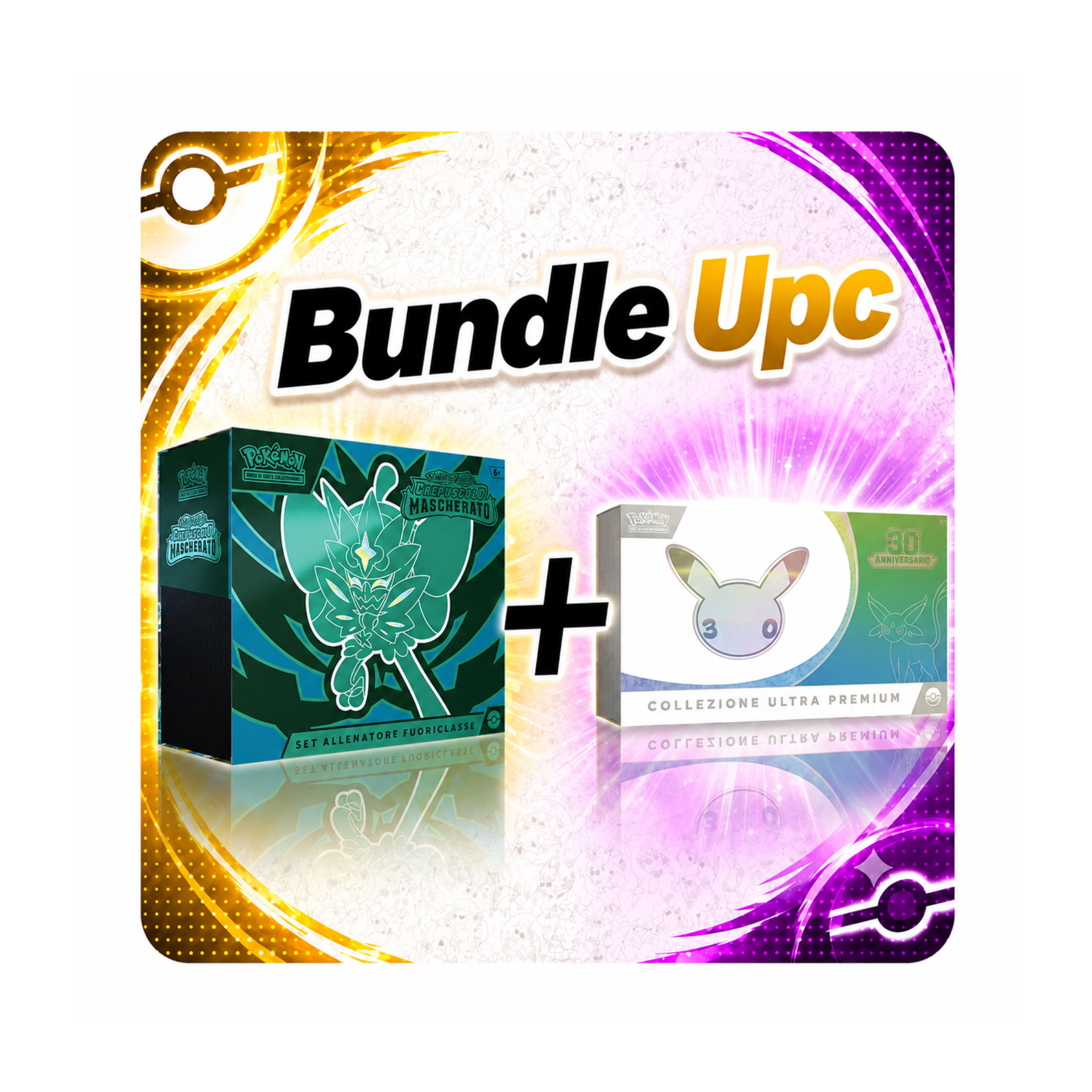 Bundle UPC - UPC Espeon 30° anniversario  + ETB Crepuscolo mascherato
