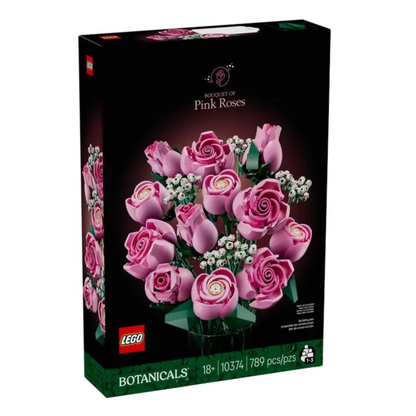 Lego Botanical - Bouquet di Rose Rosa