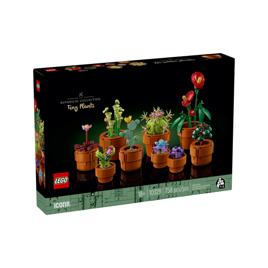 Lego Botanical Collection - Piantine Grasse con vaso
