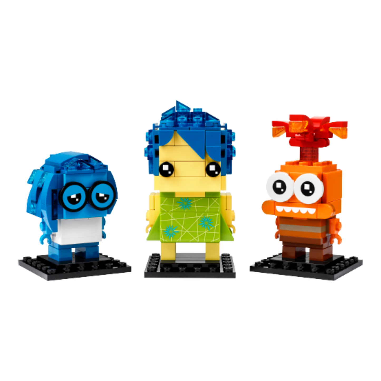 Lego Brick Headz - Inside Out 2 - Gioia Tristezza & Ansia
