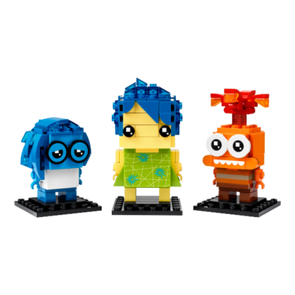 Lego Brick Headz - Inside Out 2 - Gioia Tristezza & Ansia