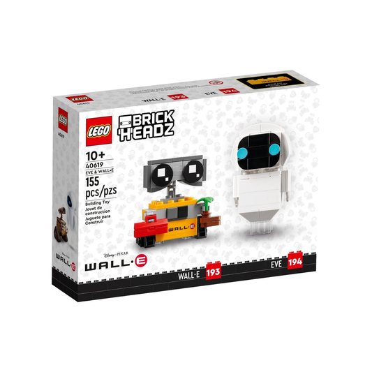 Lego Brick Headz - WALL•E - EVE E WALL•E