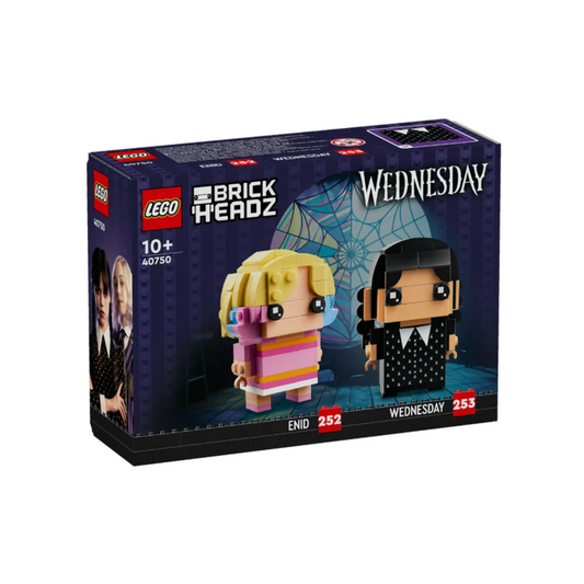 Lego Brick Headz - Wednesday - Wednesday & Enid