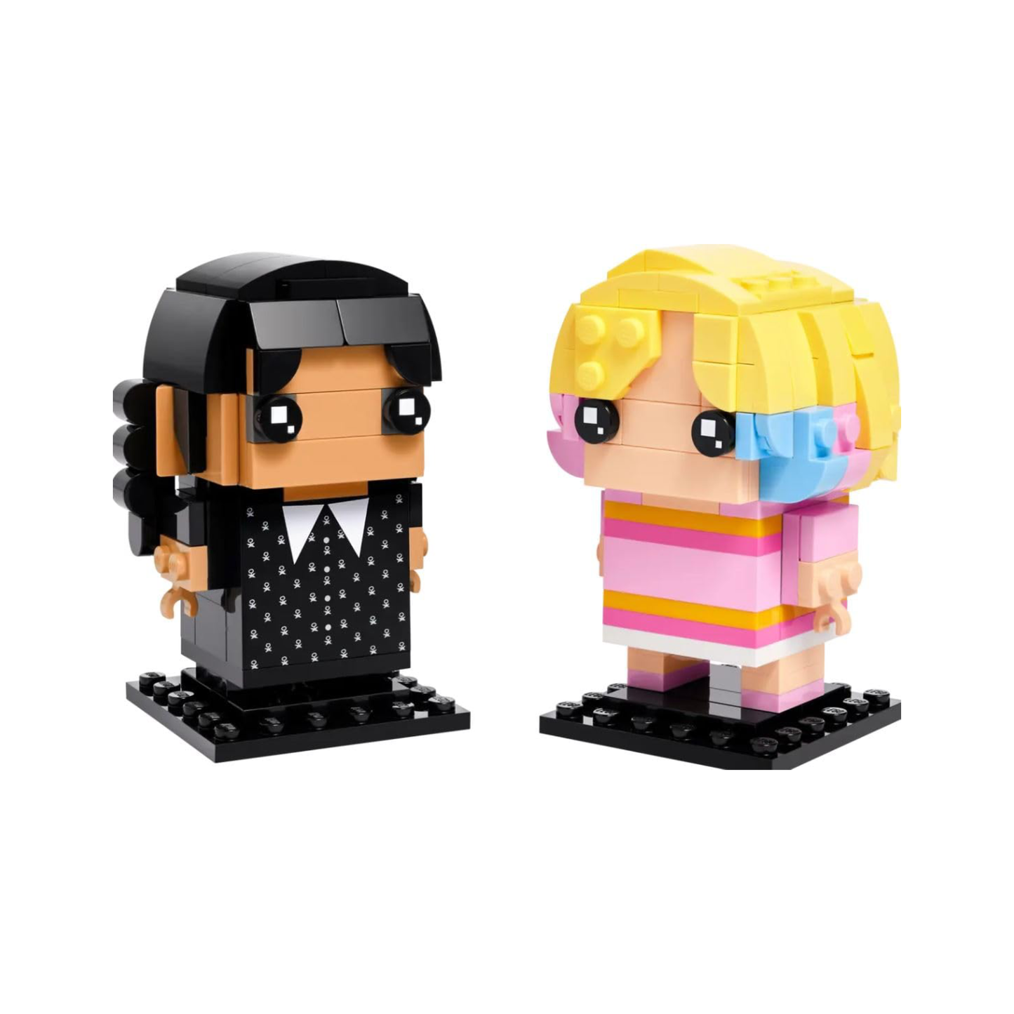 Lego Brick Headz - Wednesday - Wednesday & Enid