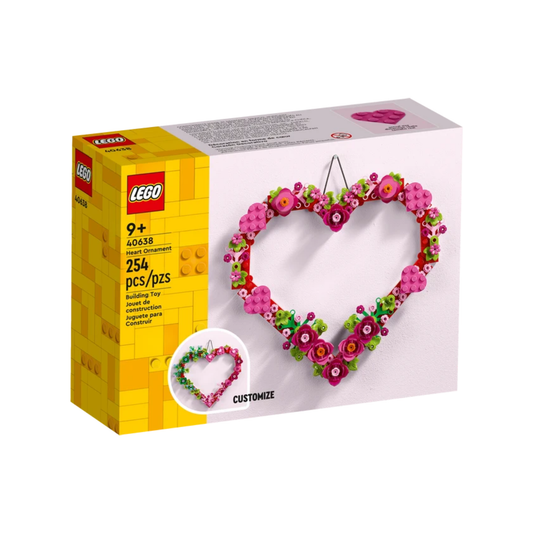 Lego Flowers - Cuore Ornamento