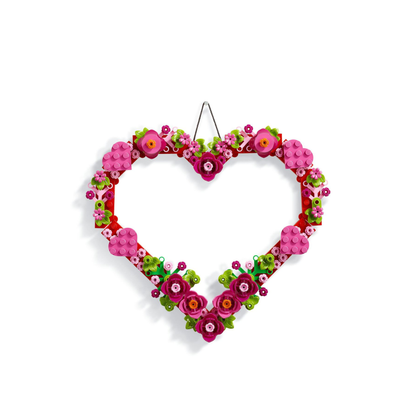 Lego Flowers - Cuore Ornamento