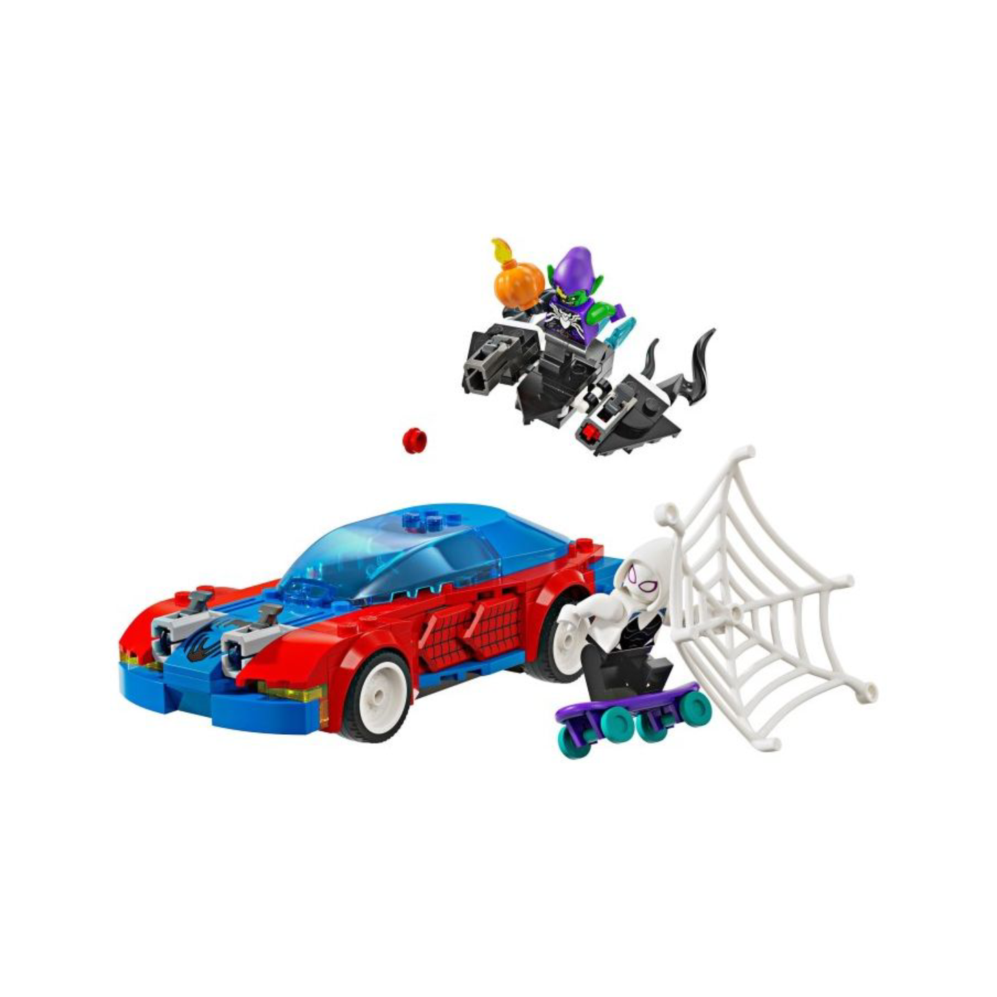 Lego Marvel - Auto da Corsa di Spider-Man e Venom Goblin