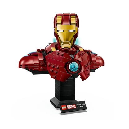 Lego Marvel - Busto di Iron Man MK4