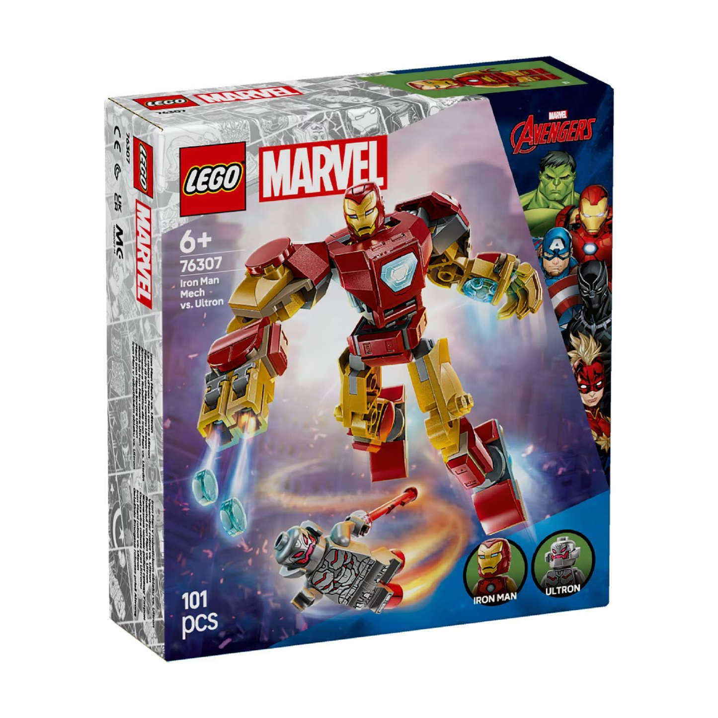 Lego Marvel - Marvel - Mech di Iron Man contro Ultron