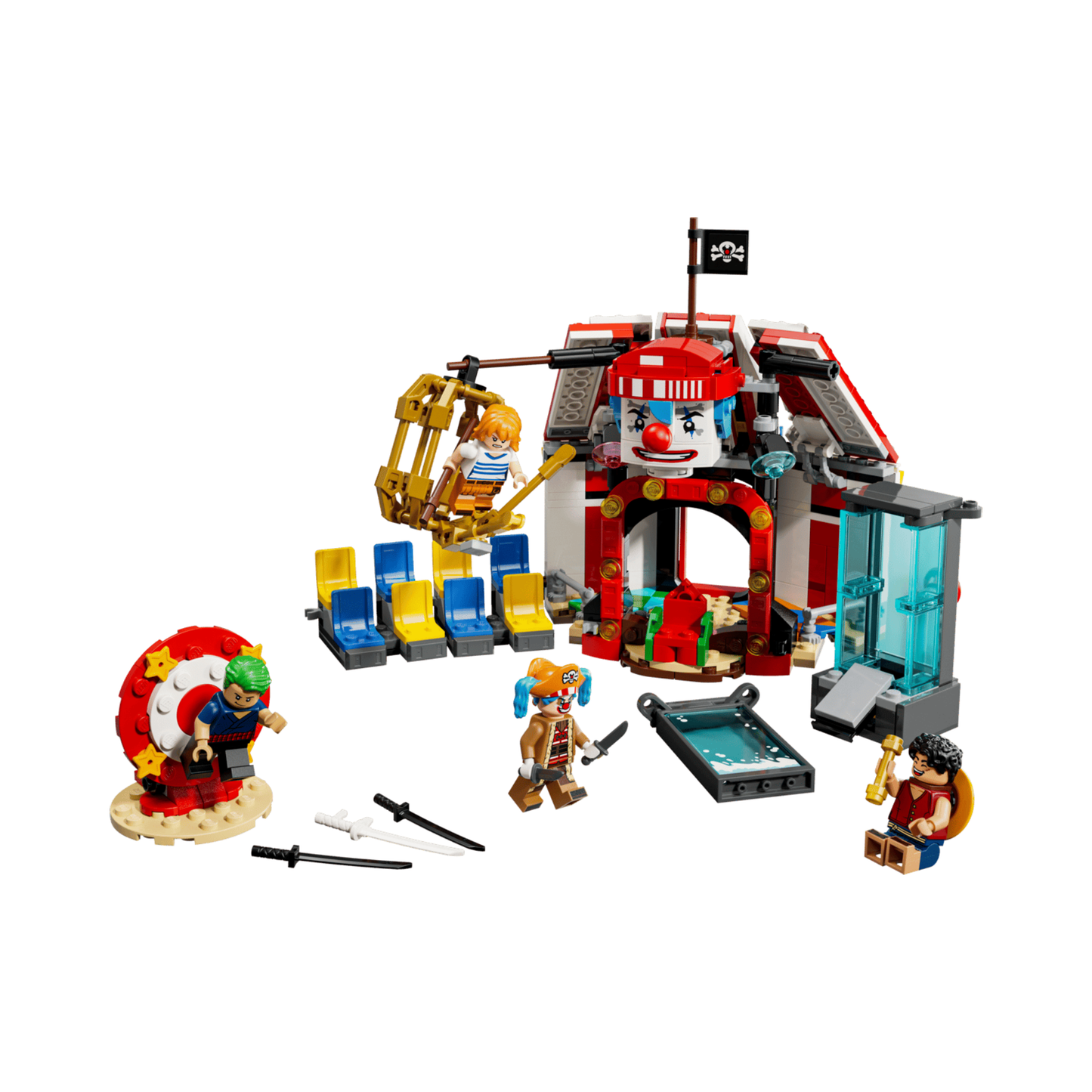 Lego One Piece - La Tenda del Circo di Buggy the Clown