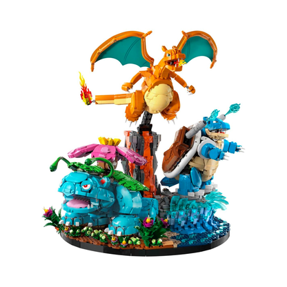Lego Pokèmon - Venusaur, Charizard e Blastoise