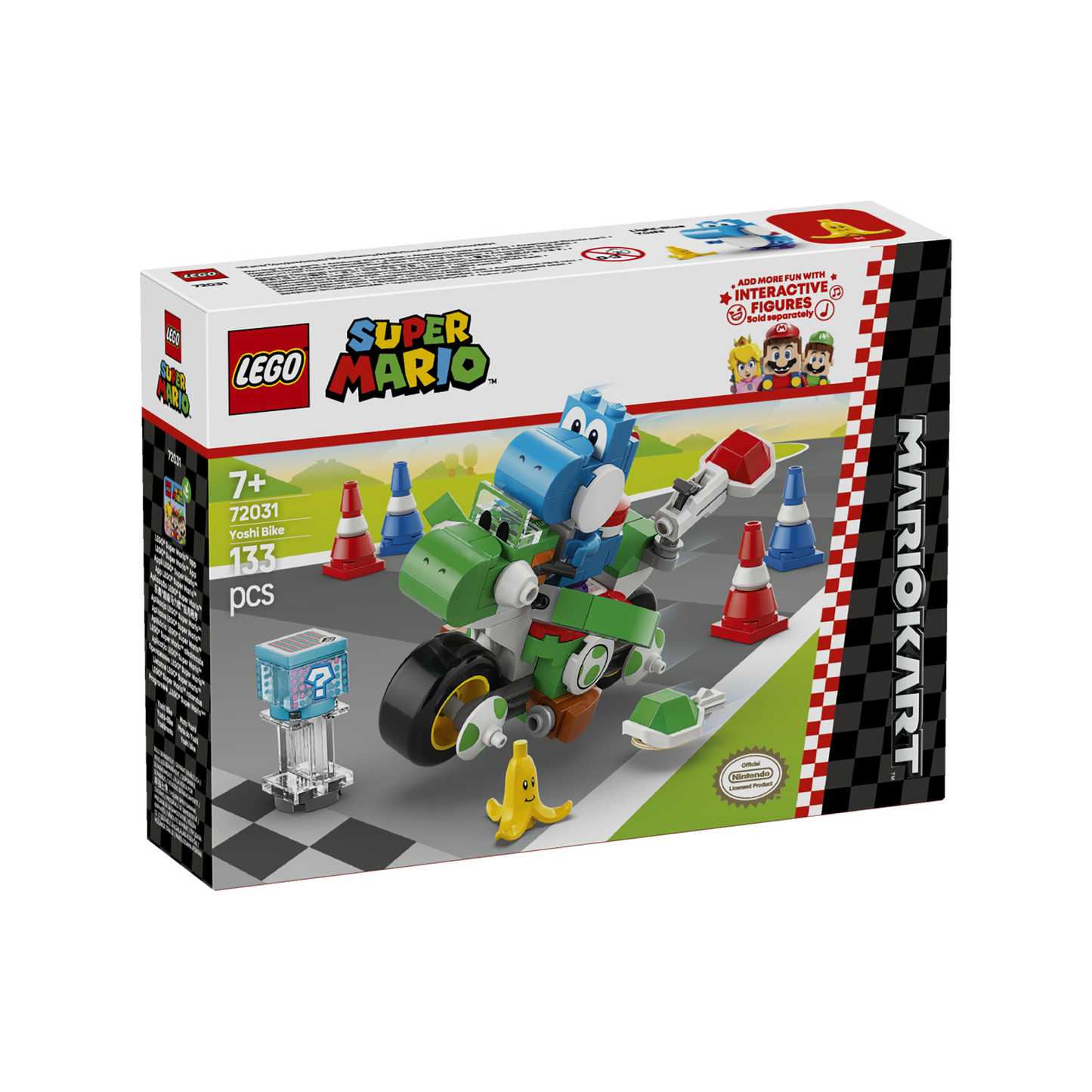 Lego Super Mario Kart - Moto Yoshi