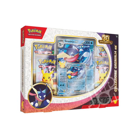 Pokemon - 30° Anniversario - Collezione Greninja Ex