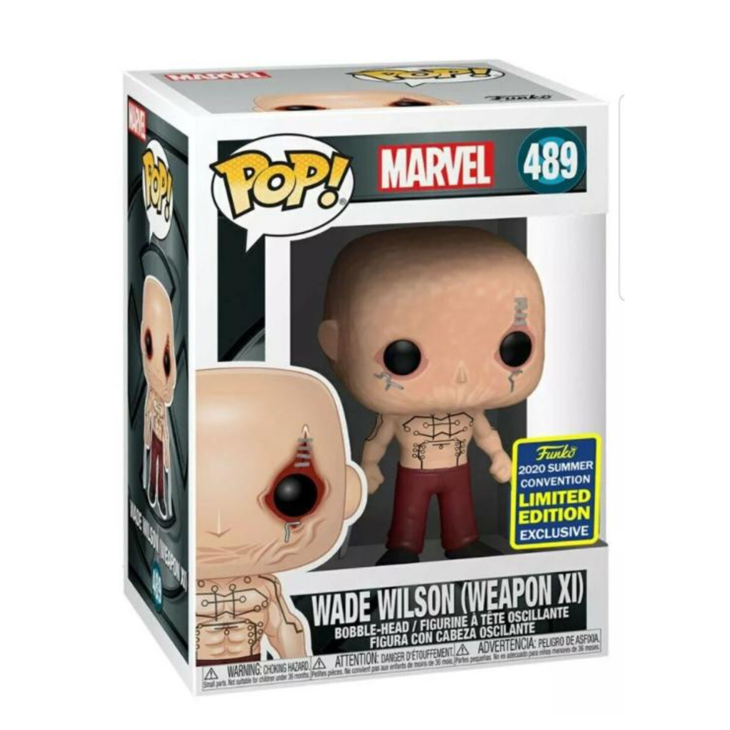 Marvel 489 - Wade Wilson (Weapon XI) (Exclusive 2020 Fall Convention Limited Edition)